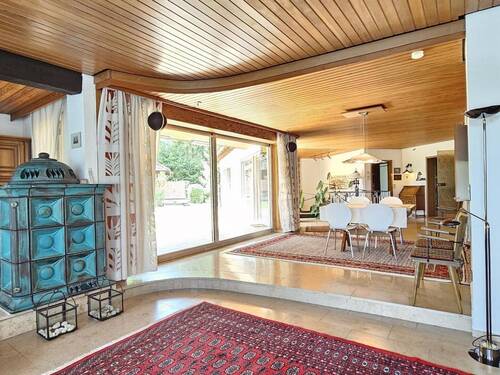 Wohnen Essen mit Kachelofen - 