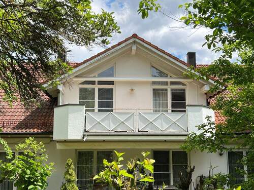 Blick auf den Balkon - 