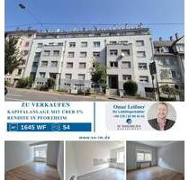 Denkmalgeschütztes Schmuckstück in begehrter Lage, 20 vermietete Wohnungen in der Nordstadt! - Pforzheim