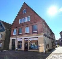 Historisches Fachwerkhaus in der Itzehoer Innenstadt - denkmalgeschützt