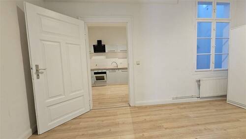 Blick in die Küche - 