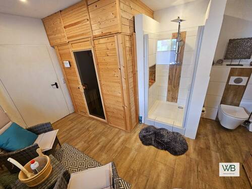 Sauna mit Dusche - 
