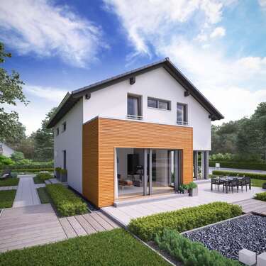Hausansicht - Bezugsfertiges Einfamilienhaus! Bauen mit dem Marktführer massa haus!