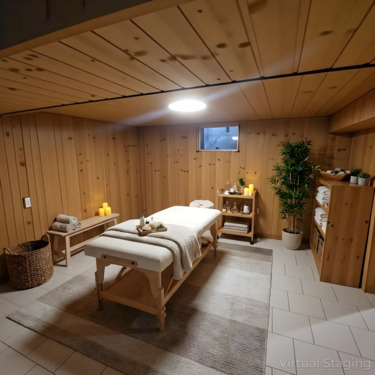 Spa Bereich im Keller - Mehrfamilienhaus, Wohnhaus mit 196,00 m&sup2; in Garching an der Alz zum Kaufen