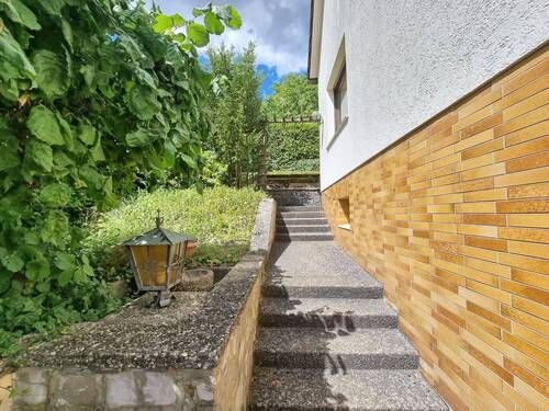 Eingewachsener Eingangsbereich - 