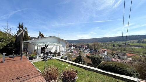 Terrasse - Einfamilienhaus mit 130,20 m&sup2; in Tuttlingen zum Kaufen