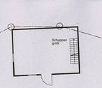 Grundriss Schuppen - 