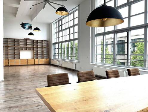 Wohn & Essbereich - 3 Zimmer Büro in Greven