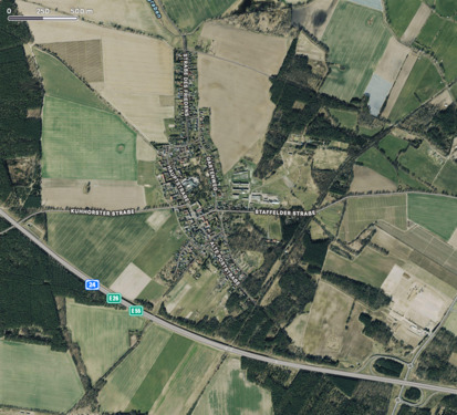 Luftbild - Grundstück in Kremmen zum Kaufen