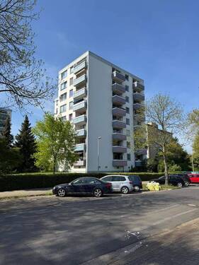Hausansicht - 1,5 Zimmer-Wohnung zentrale Lage in Buxtehude