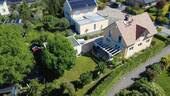 Luftbild_Garten - 5 Zimmer Einfamilienhaus zum Kaufen in Taucha