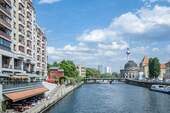 Blick entlang der Spree - 