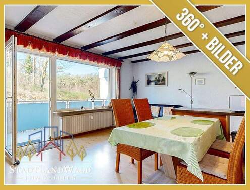 Titelbild - Exposé - Ruhiges Wohnen am Waldrand - 3ZK2B mit Balkon