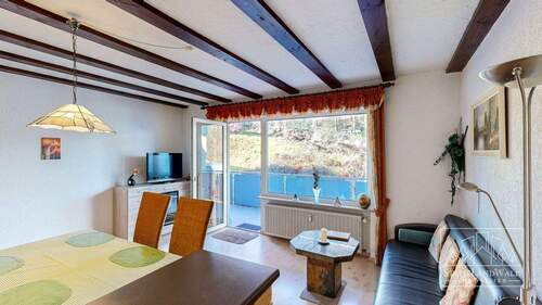 Wohnzimmer - Etagenwohnung mit 70,00 m&sup2; in Fischbach bei Dahn zum Kaufen