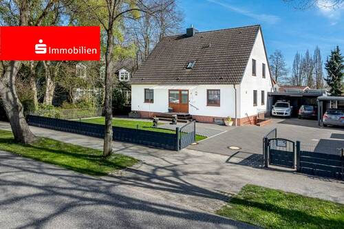 Vorderansicht 04 - Gepflegtes Einfamilienhaus mit Einliegerwohnung in ruhiger und zentraler Wohnlage von Elmshorn!