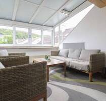 Feierabend im eigenen Garten: 3-Zi.-Wohnung mit Garage und Klimatisierung nahe Bosch-Schillerhöhe - Gerlingen
