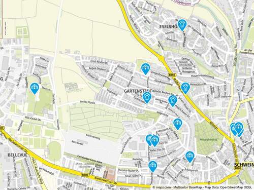 Geolyzer Kartenausschnitt - 