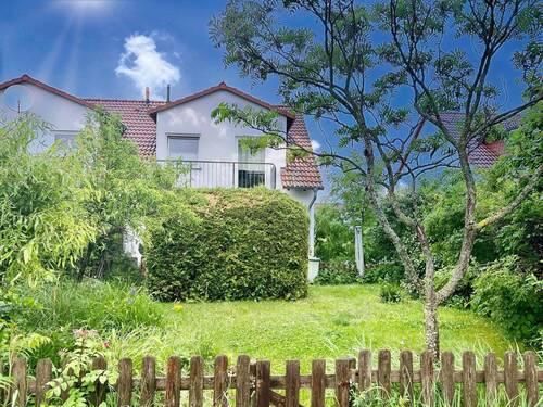 Gartenansicht - 8 Zimmer Doppelhaushälfte zum Kaufen in Jena