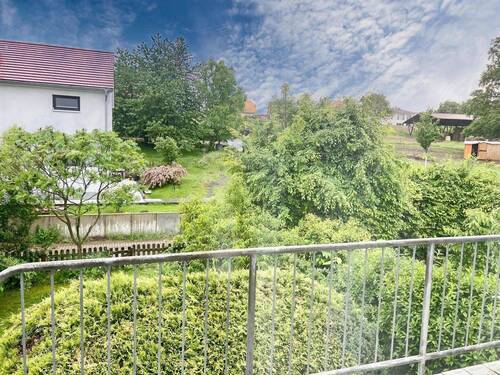 Blick vom Balkon - 