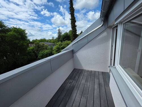 Balkon mit Aussicht - 2 Zimmer Etagenwohnung in München