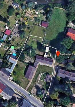 Luftbild - Grundstück in Schkopau-Hohenweiden zum Kaufen