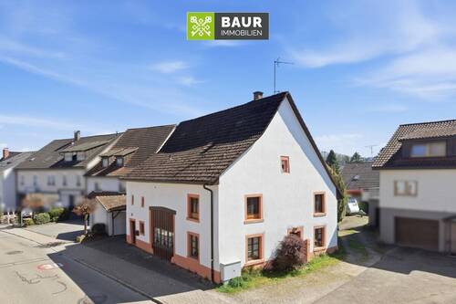 Luftaufnahme - Einfamilienhaus mit 319,00 m&sup2; in Lörrach-Hauingen zum Kaufen