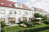 Visualisierung Außenansicht - Etagenwohnung mit 85,00 m&sup2; in Postbauer-Heng zum Kaufen