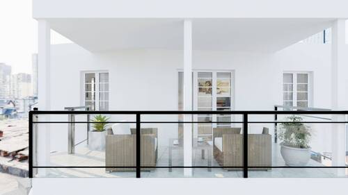 Ansicht Balkon - 