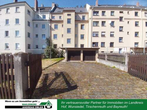 Rückansicht - 1 Zimmer Etagenwohnung in Selb