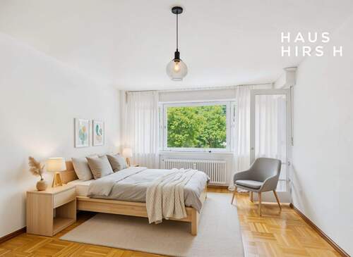 Schlafzimmer - (KI generiert) - 3 Zimmer Etagenwohnung zum Kaufen in Baden-Baden