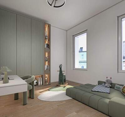 Kinderzimmer - 3 Zimmer Etagenwohnung zum Kaufen in Bonn