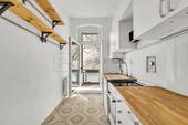 Küche zum Balkon - 