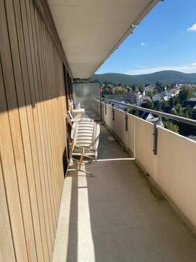 Teilansicht Balkon - 