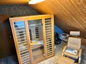 Schlafzimmer (Sauna) im Dachgeschoss - 