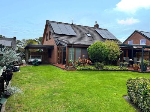 Rückwärtige Ansicht - 6 Zimmer Einfamilienhaus in Wielen