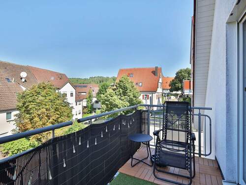 Balkon mit schöner Aussicht - 