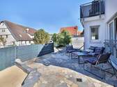 Große, sonnige Terrasse - 