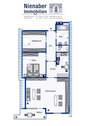 Grundriss - 3 Zimmer Etagenwohnung zur Miete in Spenge