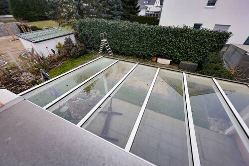 Blick vom OG in den Garten - 