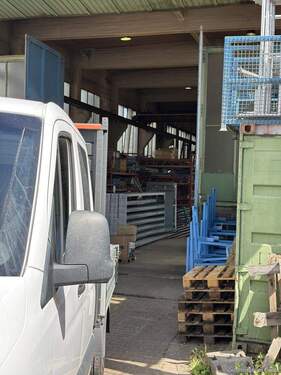 Halleneingang - Halle in Mülheim an der Ruhr