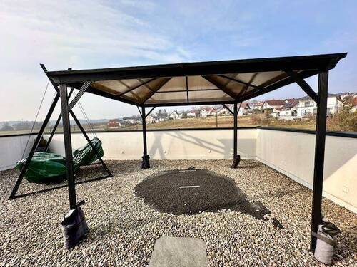 Wellness-Sonnen-Terrasse über Garage - 