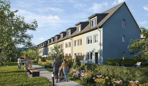 Komfortables und energieeffizientes Reihenhaus - 