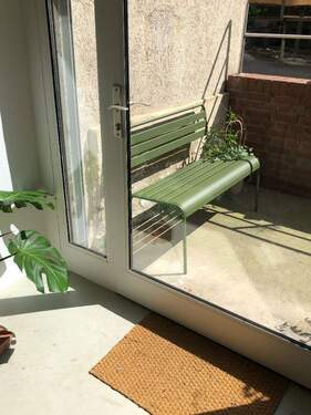 unsere sonnige Terrasse - Büro in Berlin