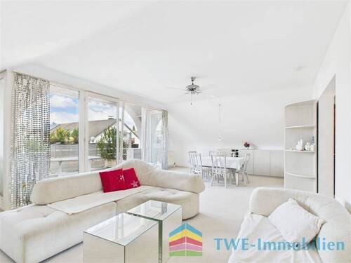 Wohn-/-Essbereich - 2 Zimmer Etagenwohnung in Ettlingen