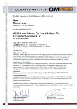 Teilnahme-Urkunde QM akademie DEKRA D1.jpg - 