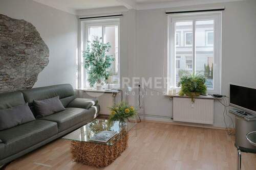 Wohnzimmer - 2 Zimmer Etagenwohnung in Lübeck
