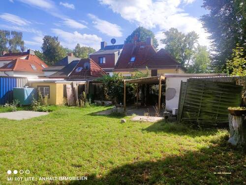 Garten (2) - Doppelhaushälfte mit 97,00 m&sup2; in Sandersdorf zum Kaufen