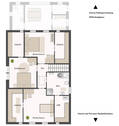 Grundriss Obergeschoss - 