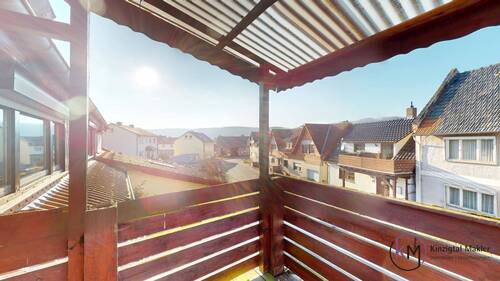 Balkon DG Altbau - 