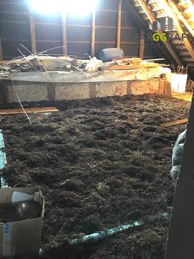 Ökologische Dachbodendämmung mit Seegras - 